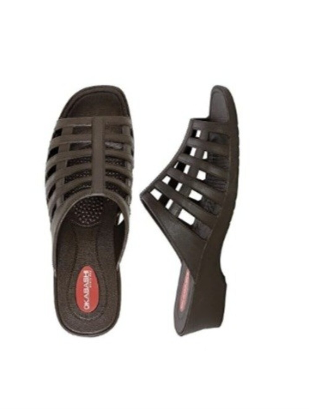 Women’s Oksbashi Slide Sandals with Cutout Straps